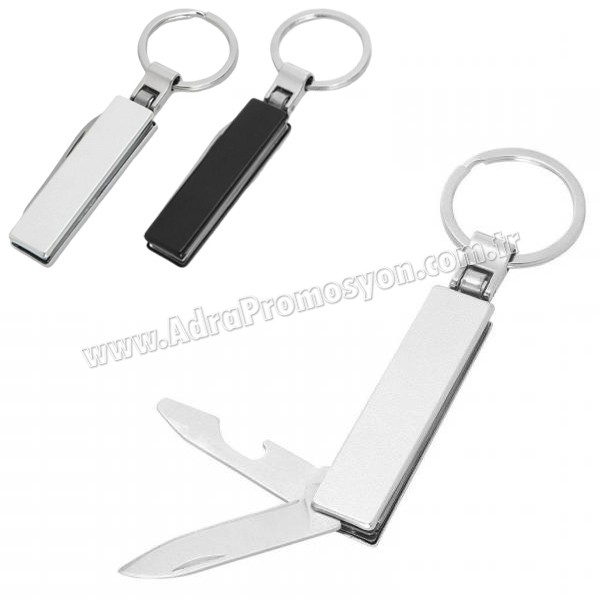 Promosyon Anahtarlık Çakı Seti - 3 Fonksiyonlu ACF7105